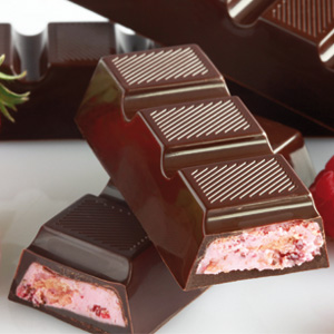 72125. Паста шоколадная ДЕЛИКРИСП красные ягоды (ведро 5 кг.)