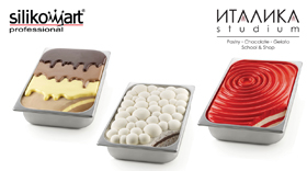 Инвентарь и аксессуары для мороженого от компании Silikomart
