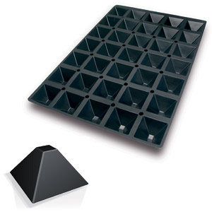 SQ010. Форма силиконовая 60X40 пирамида ( 1 шт.)