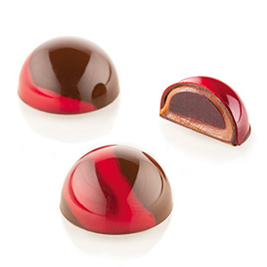 CH013. Набор форм для шоколадных конфет ПОЛУСФЕРА ( 1 нб.)