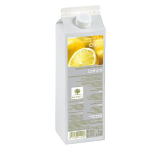20374224. Пюре пастеризованное лимон РАВИФРУТ (тетрапак 1 кг.)