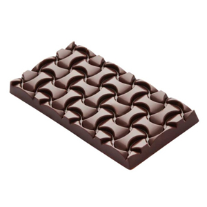 MA2029. Форма для шоколадных плиток ПЛЕТЕНКА ( 1 шт.)