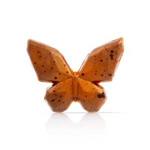 D78438. Украшение шоколадное Геометрическая бабочка (короб 192 шт.)