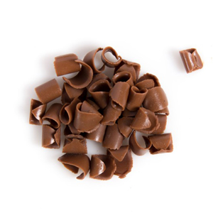 O42134. Украшение шоколадное Кудри молочные (короб 4 кг.)